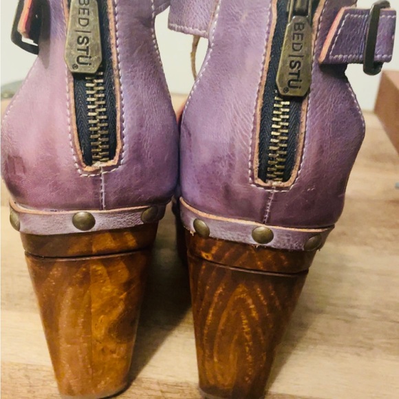 Bed stu Millennial wedge size 7.5 worn twice - Picture 3 of 4